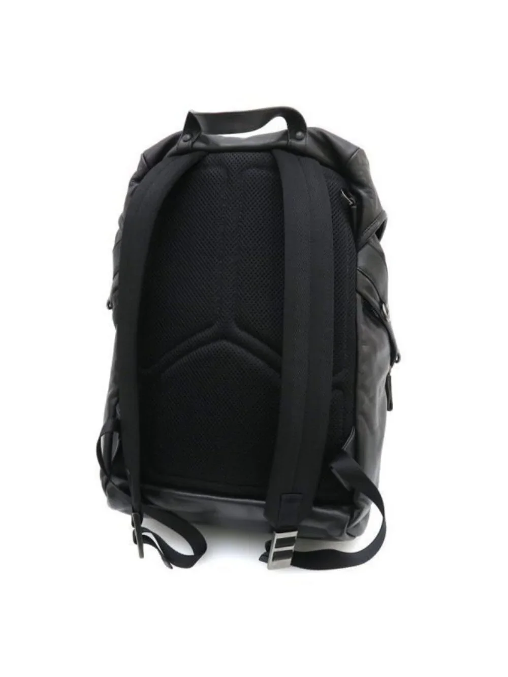 Prada Leather Backpack Black